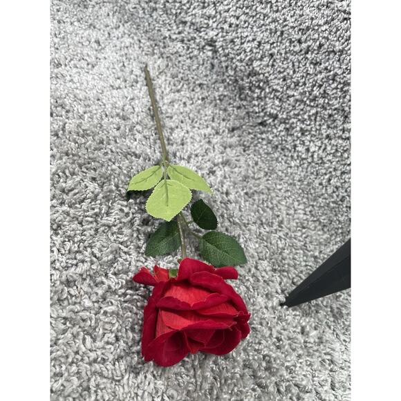 Noble Rose Ring Box Flower Heart Engagement Rose Ring Box Red Special Occasions - Picture 10 of 14